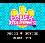 Crush Roller