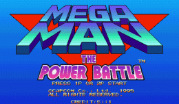 Mega Man: The Power Battle (CPS1 Asia 951006)