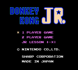 Donkey Kong Jr. + Jr. Lesson