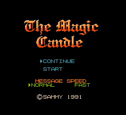 Magic Candle, The