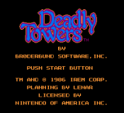 Deadly Towers