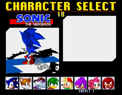 Sonic The Fighters [Model 2B CRX]