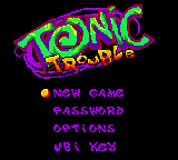 Tonic Trouble