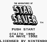 Adventures of Star Saver, The