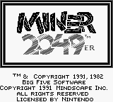 Miner 2049er
