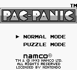Pac-Panic