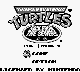 Teenage Mutant Ninja Turtles - Back From the Sewers