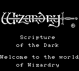 Wizardry Gaiden 3 - Scripture of the Dark