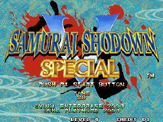Samurai Shodown V Special / Samurai Spirits Zero Special (Set 1, Uncensored)
