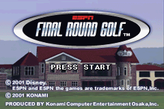 ESPN Final Round Golf